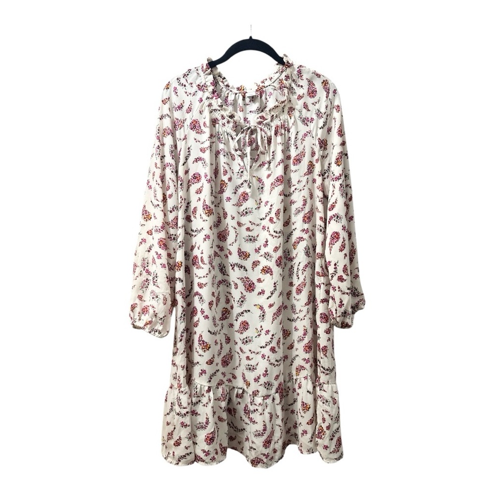 OLD NAVY Dress/Tunic Long Sleeves Sweet Floral Romantic Flowy Size Large